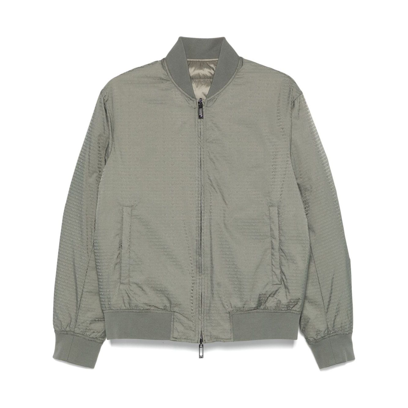 Emporio Armani bomber jacket with logo