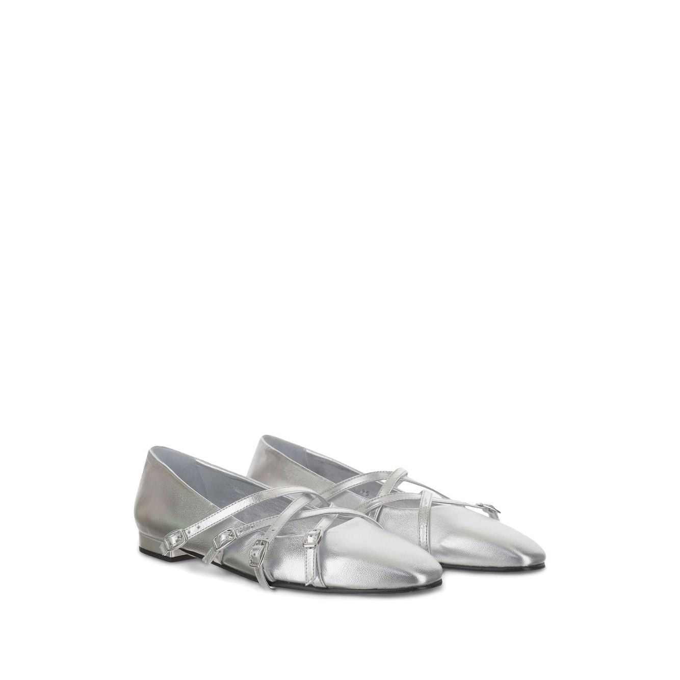 CAREL PARIS Flat shoes Silver Flat Shoes