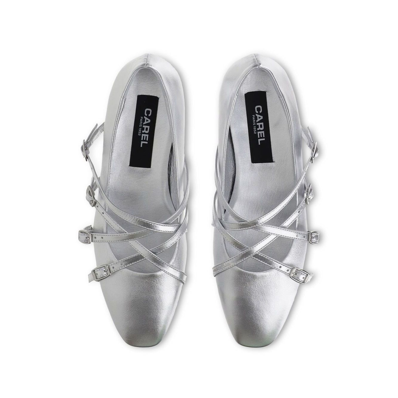 CAREL PARIS Flat shoes Silver Flat Shoes