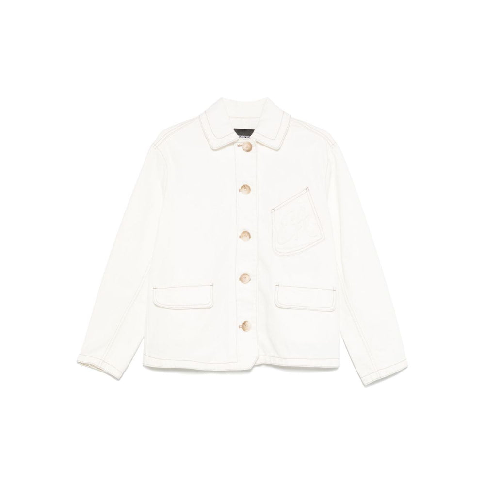 Emporio Armani Cotton drill blouson Jackets