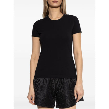 EA7 T-shirts and Polos Black Topwear