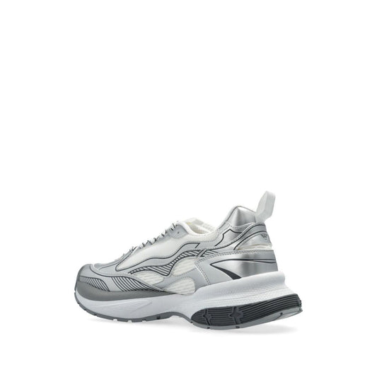 EMPORIO ARMANI EXCLUSIVE Emporio Armani logo-embossed sneakers X3X238XR38800520-P25
