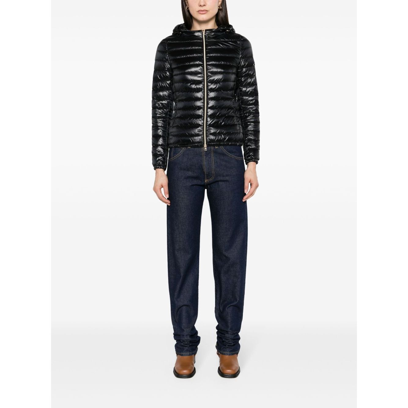 Herno Coats Black Jackets