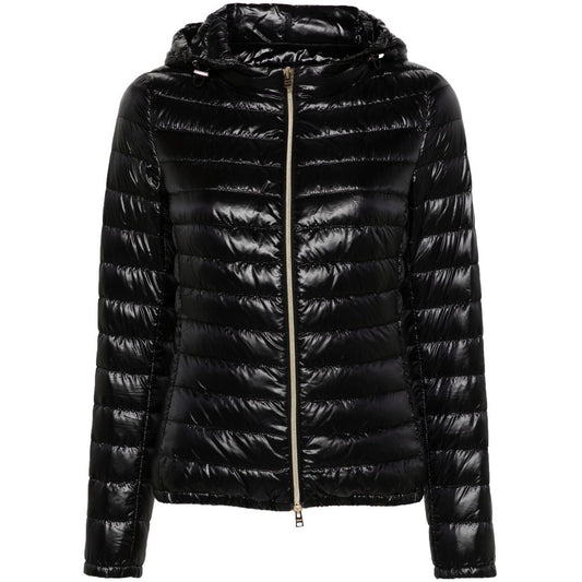 Herno Coats Black Jackets