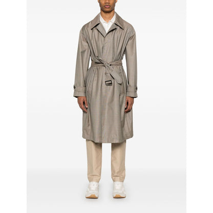 Emporio Armani virgin-wool trench coat