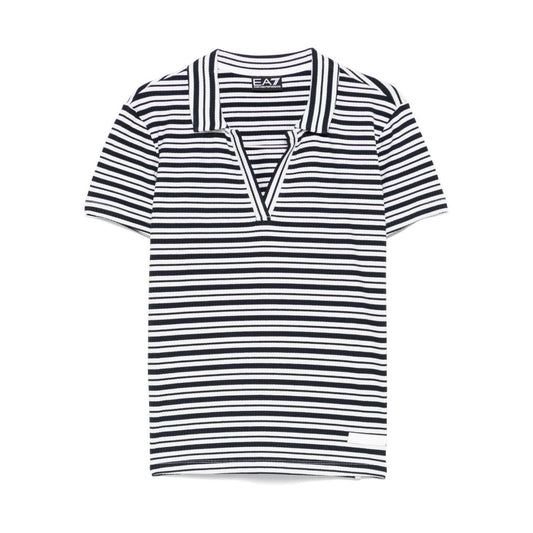 EA7 T-shirts and Polos Black Topwear