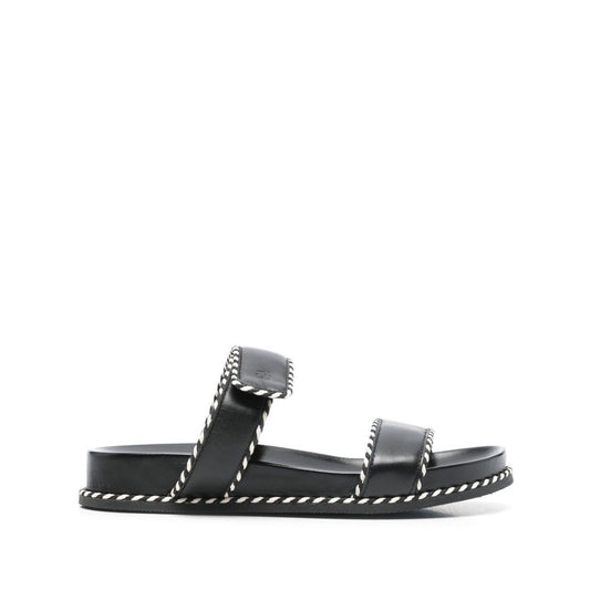 EMPORIO ARMANI EXCLUSIVE Emporio Armani Sandals with nappa strap and two-tone profiles X3P856XR387B133-P25