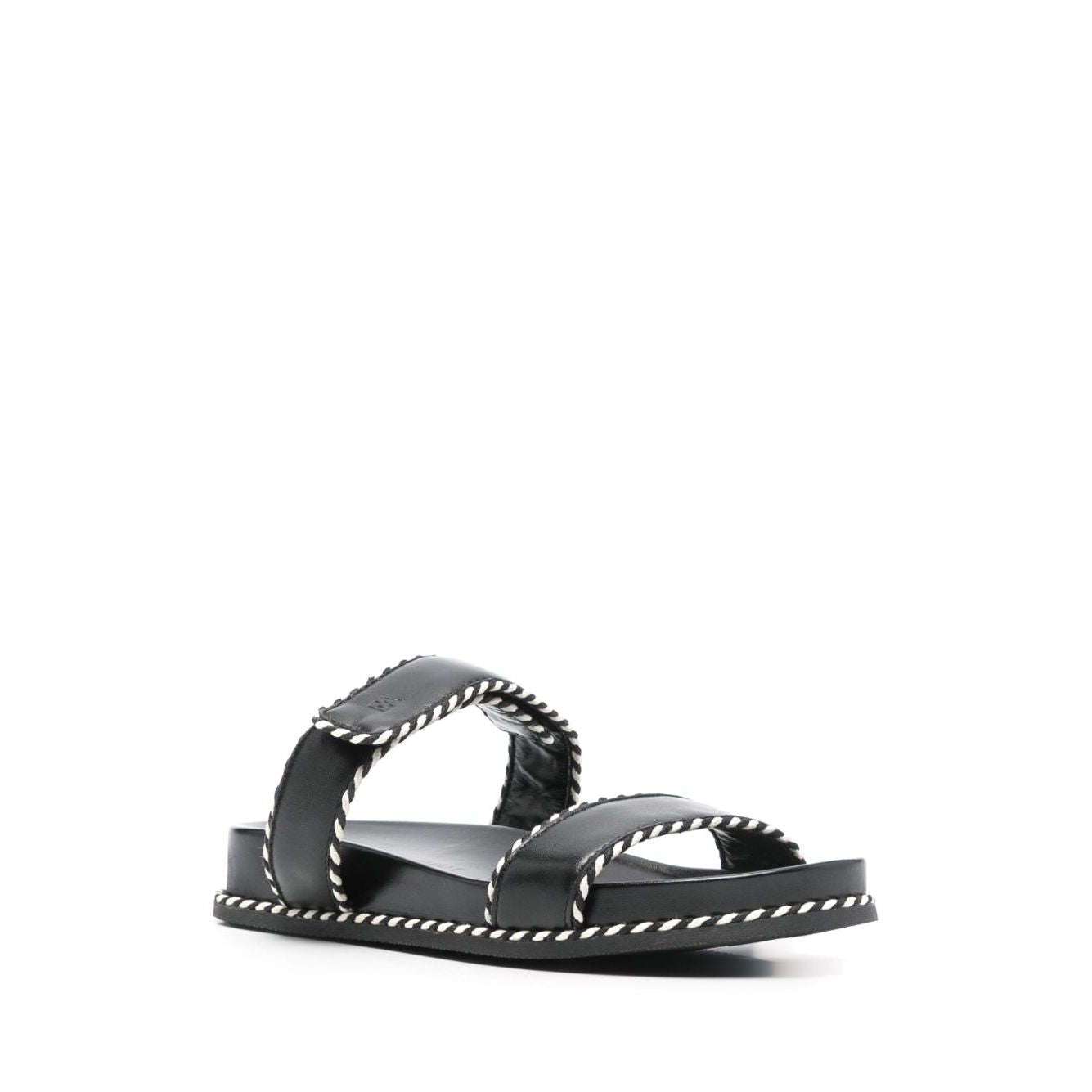 EMPORIO ARMANI EXCLUSIVE Emporio Armani Sandals with nappa strap and two-tone profiles X3P856XR387B133-P25