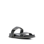 EMPORIO ARMANI EXCLUSIVE Emporio Armani Sandals with nappa strap and two-tone profiles X3P856XR387B133-P25
