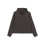 Emporio Armani Blouson with internal nylon bib jacquard all-over lettering