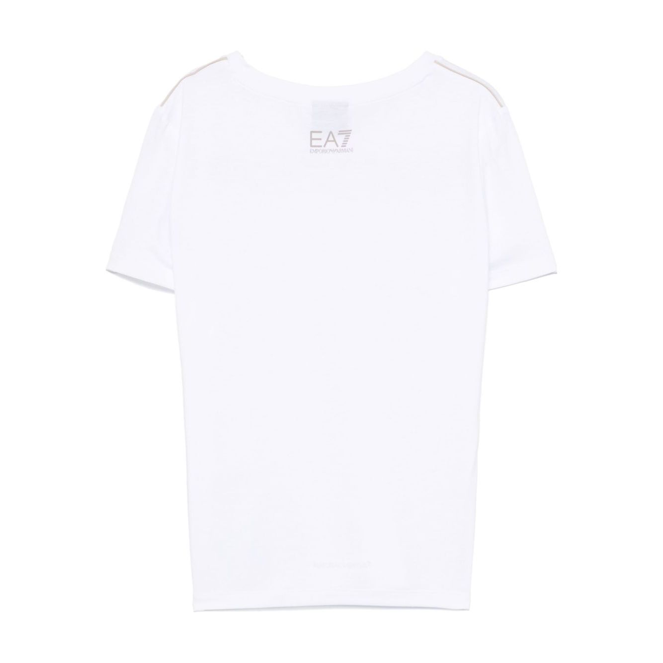 EA7 T-shirts and Polos White Topwear