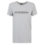 Emporio Armani T-shirts and Polos Grey Topwear