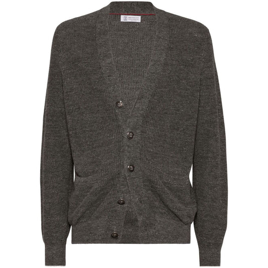 Brunello Cucinelli Sweaters Grey Topwear
