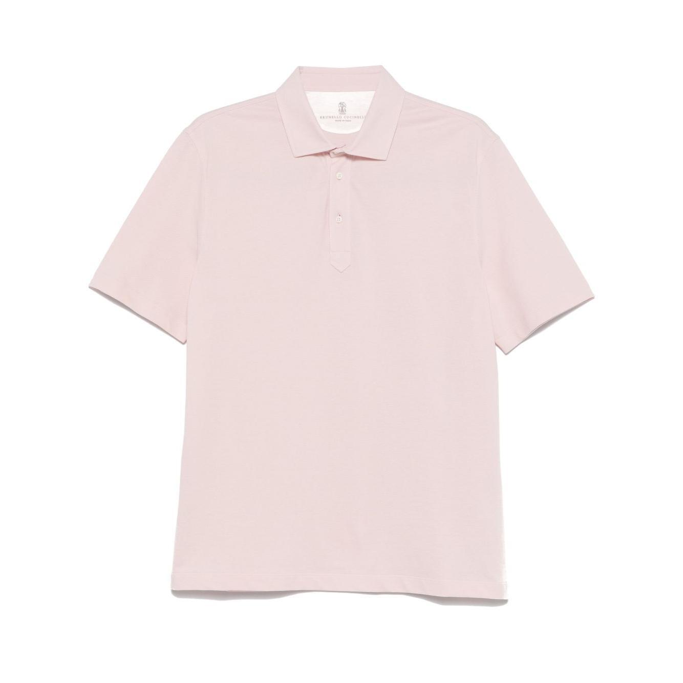Brunello Cucinelli T-shirts and Polos Pink ME8543936C2399-P25