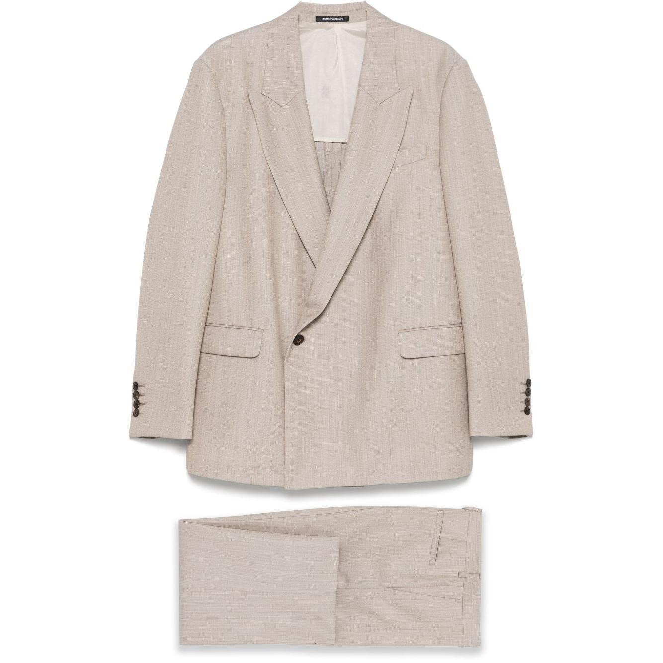 EMPORIO ARMANI EXCLUSIVE Suit Beige EM002048TE14384U6167-P25