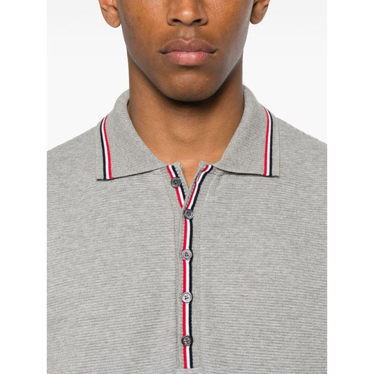 Thom Browne T-shirts and Polos Light Grey Topwear