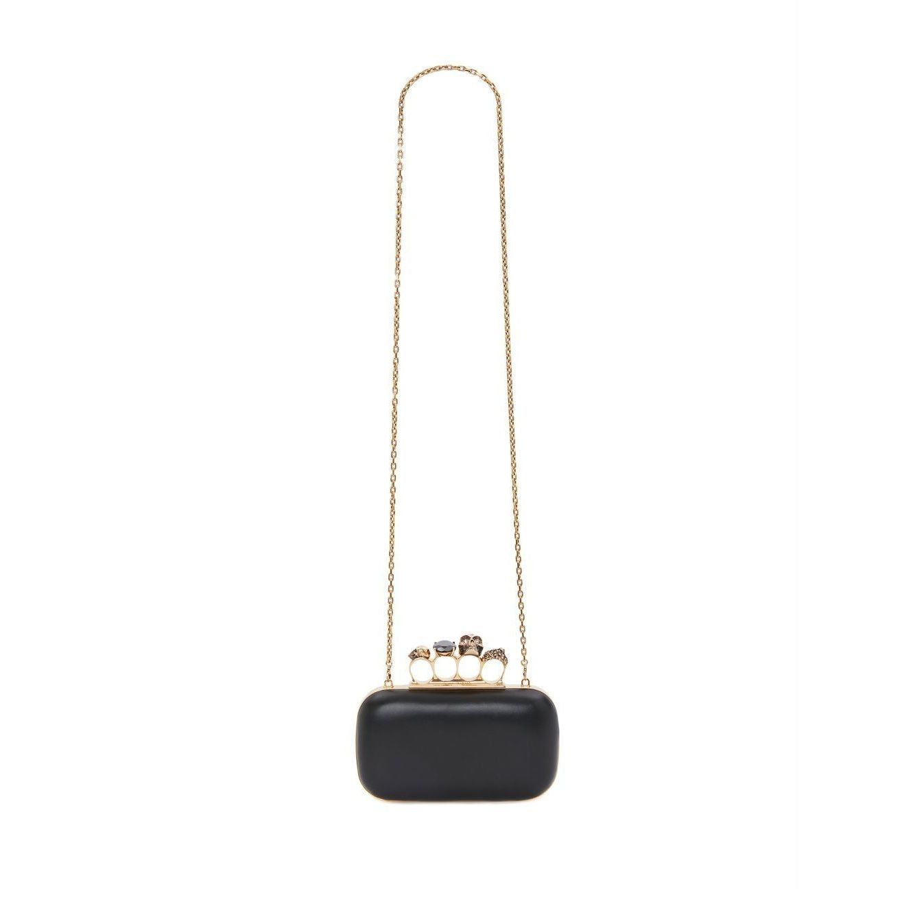 Alexander McQueen Knuckle chain clutch