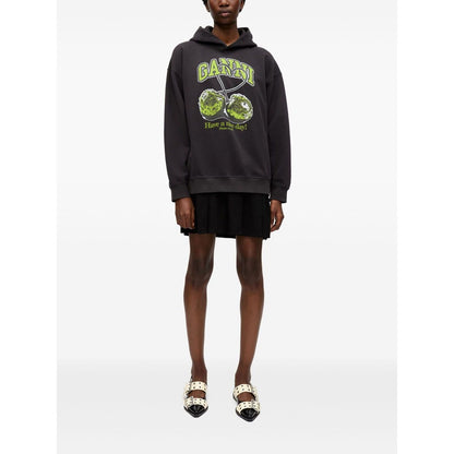 GANNI Sweaters Grey Topwear