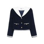 Self-portrait Jackets Blue Jackets