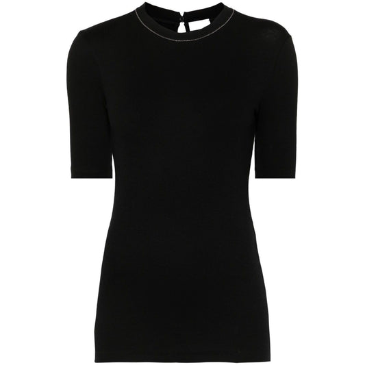 Brunello Cucinelli T-shirts and Polos Black Topwear