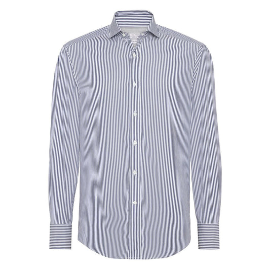 Brunello Cucinelli Shirts Blue