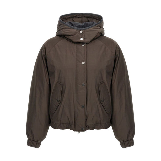 Brunello Cucinelli Coats Brown Jackets