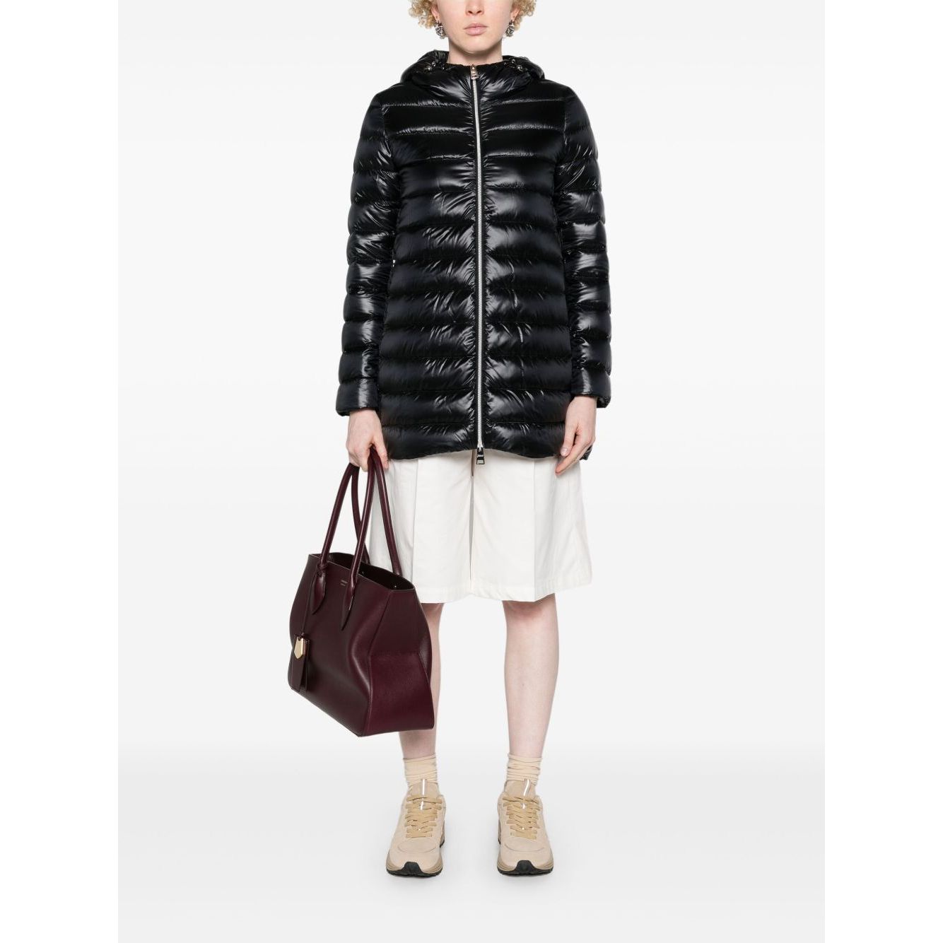 Herno Coats Black Jackets