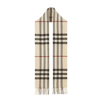 Burberry Check cashmere scarf