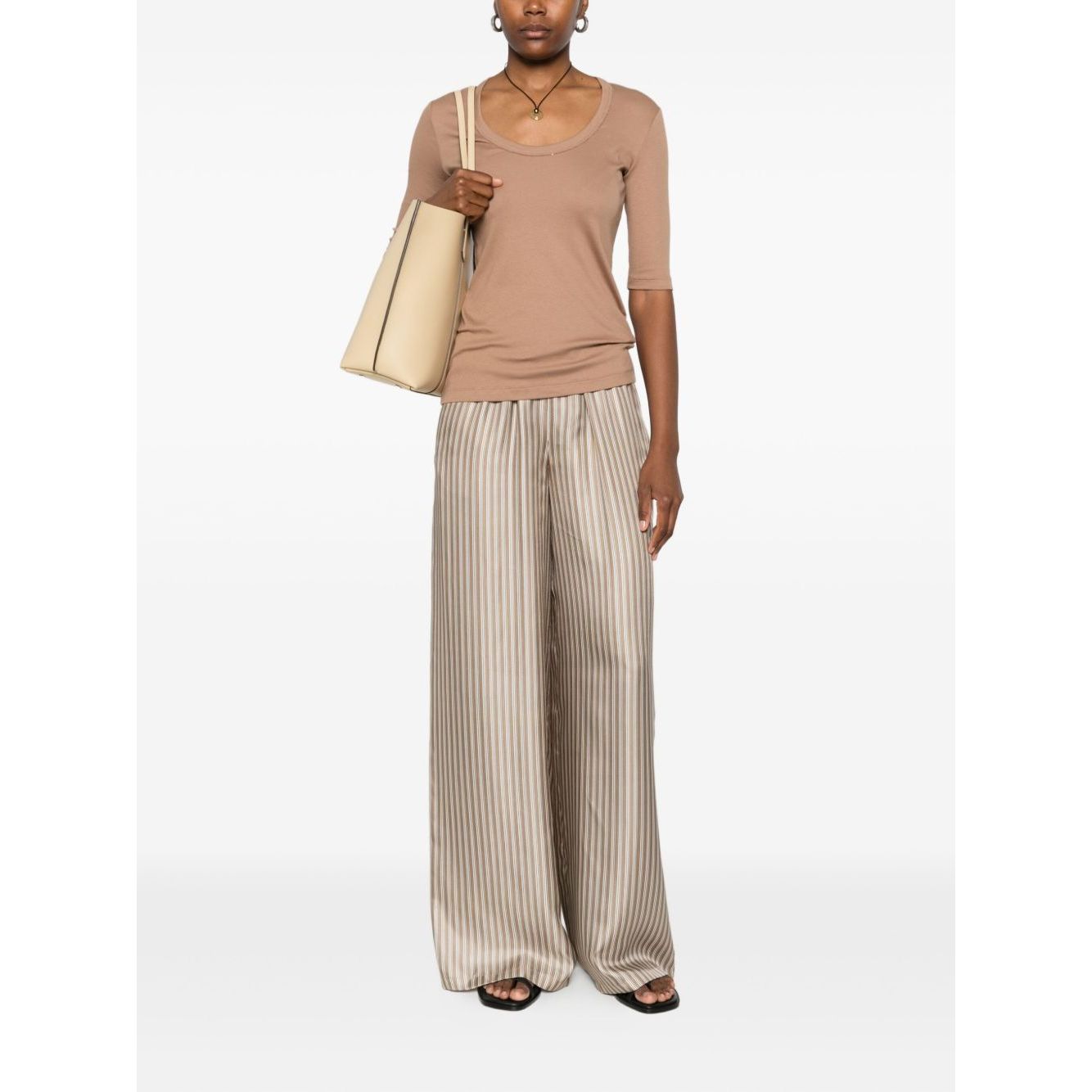 Fabiana Filippi Sweaters Camel Topwear