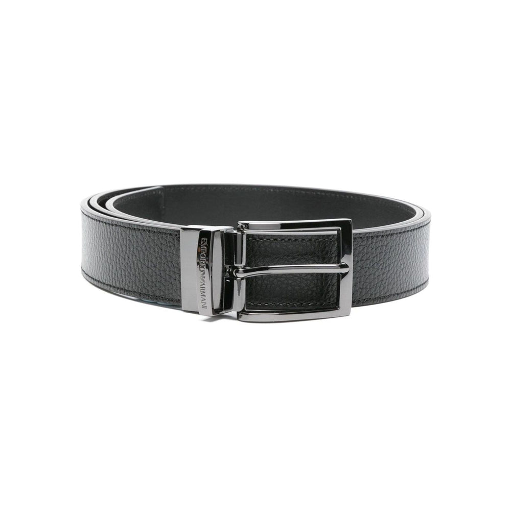 Emporio Armani Exclusive Grained Leather belt Y4S195YLO8J80741-AI25
