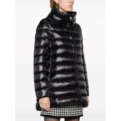 Herno Coats Black Jackets