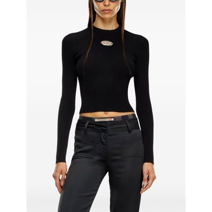 Diesel Sweaters Black Topwear