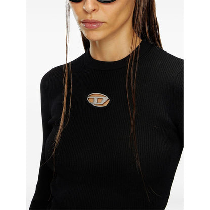 Diesel Sweaters Black Topwear