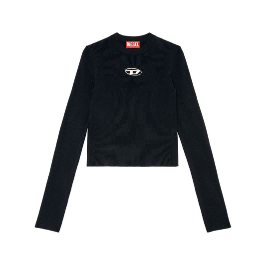 Diesel Sweaters Black Topwear