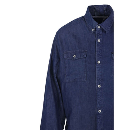 E.L.V. DENIM Shirts Blue Shirts