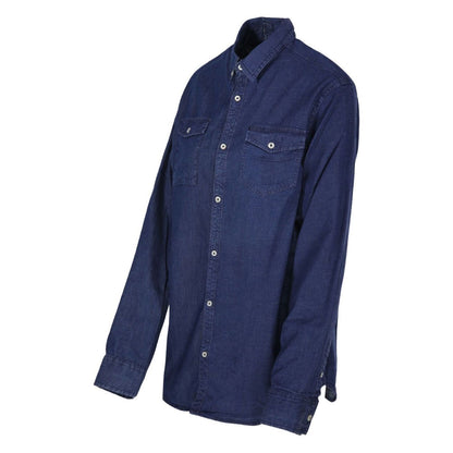 E.L.V. DENIM Shirts Blue Shirts