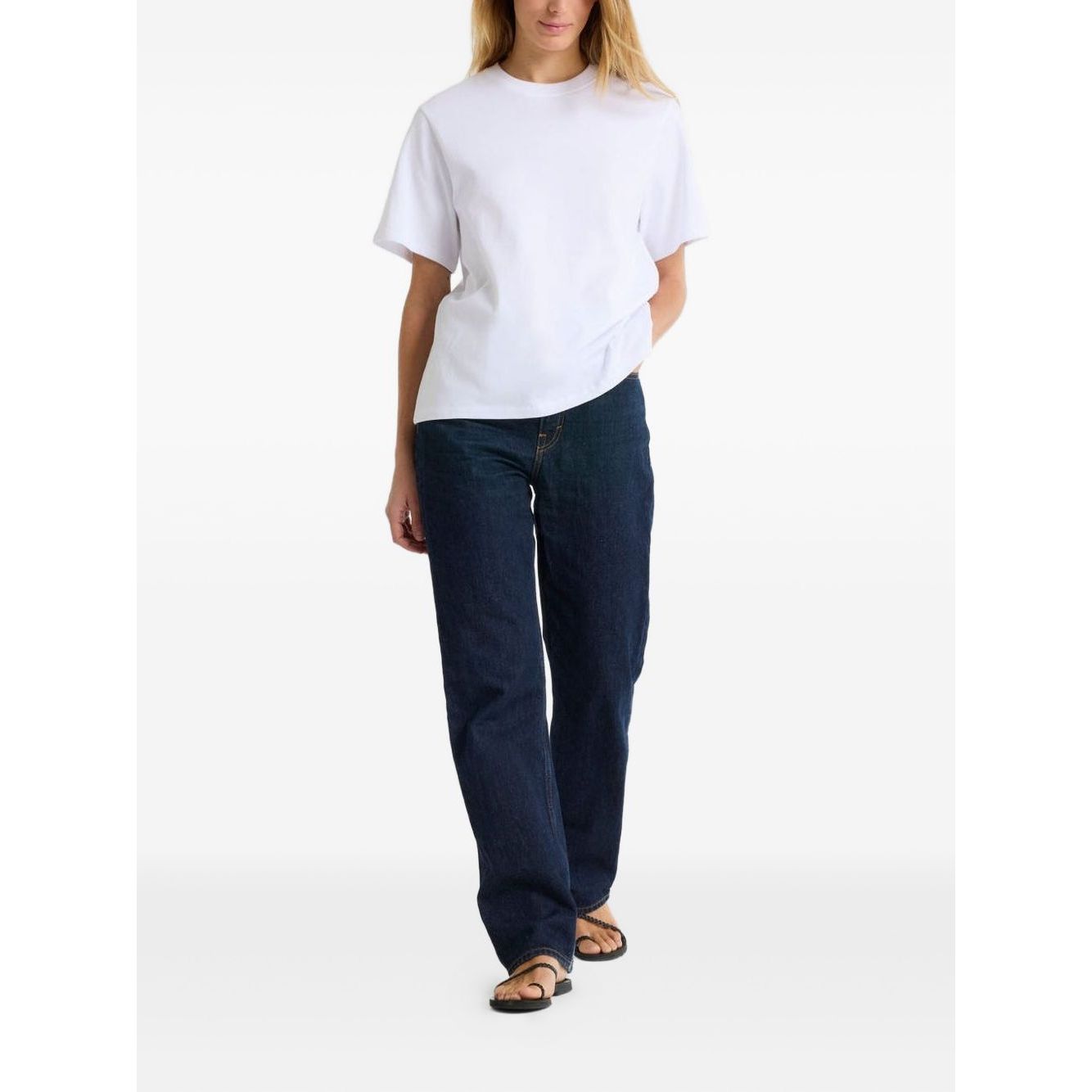 Majestic T-shirts and Polos White Topwear