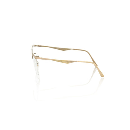 Frankie Morello Brown Metallic Fibre Glasses Frame