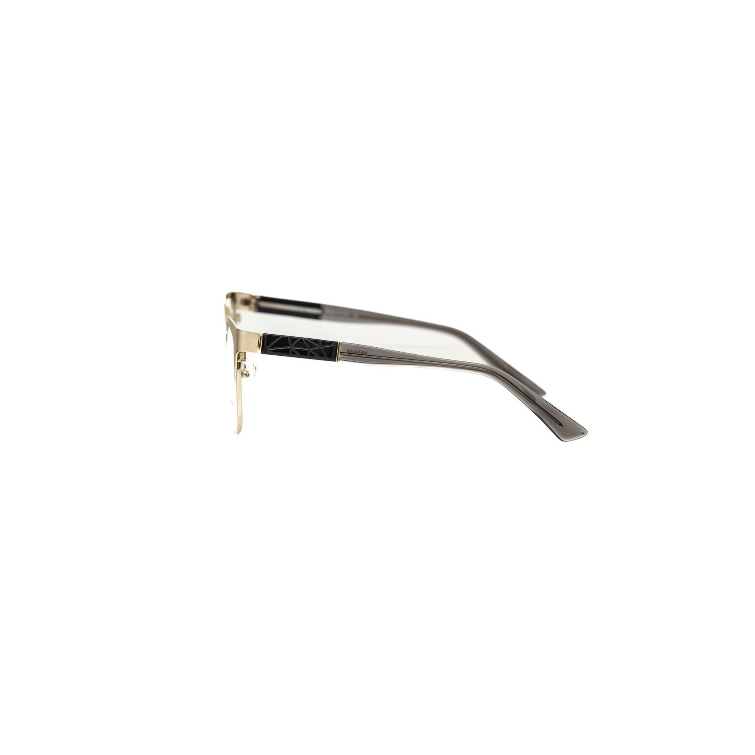 Frankie Morello Gold Acetate Glasses Frame