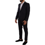 Dolce & Gabbana Blue MARTINI Slim fit 2 Piece Coat Suit KOS1907 - 50