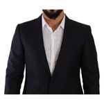 Dolce & Gabbana Blue MARTINI Slim fit 2 Piece Coat Suit KOS1907 - 50