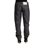 Chic Mid-Waist Straight-Cut Acht Jeans Acht Dark Slate Gray
