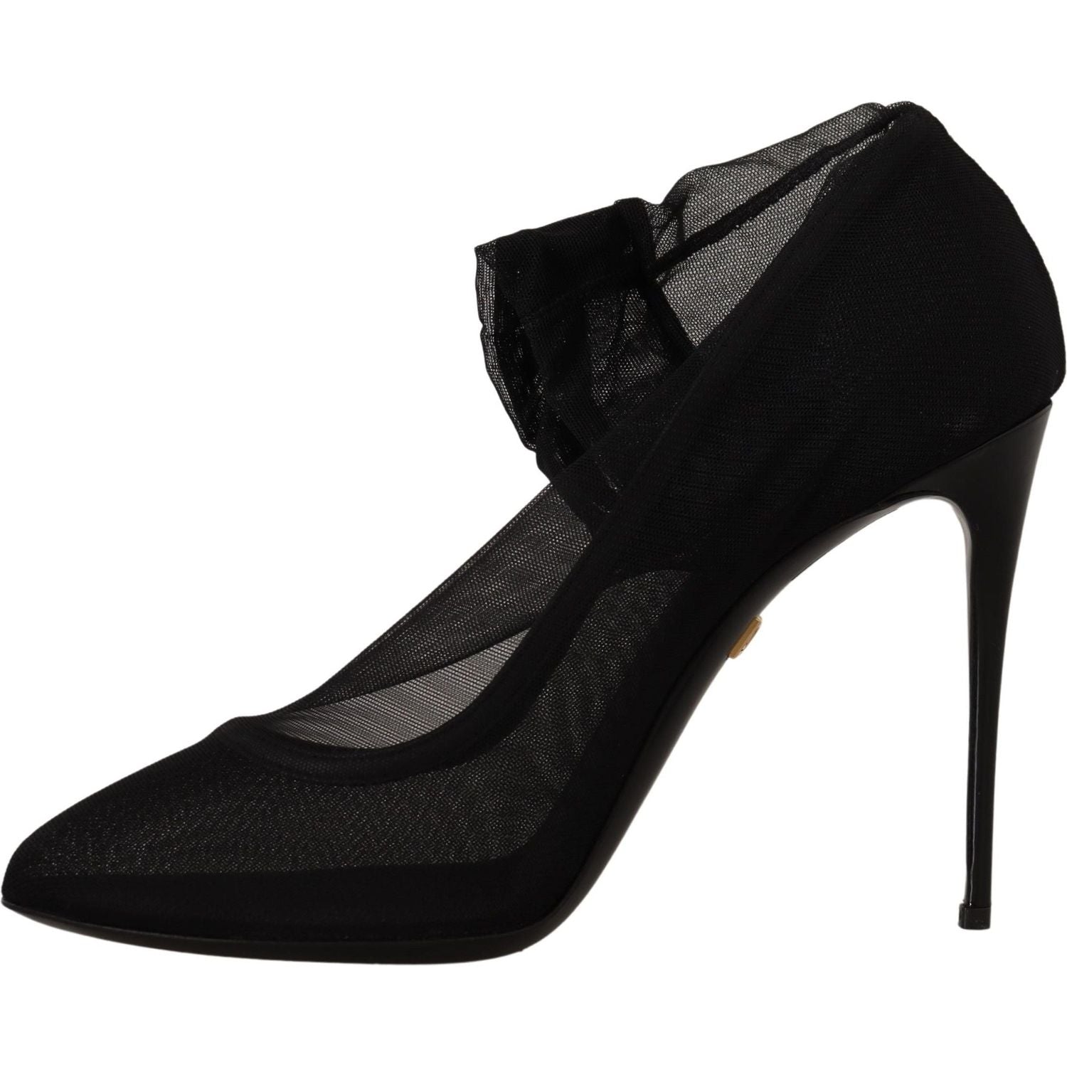 حذاء أنيق أسود اللون من Dolce &amp; Gabbana مع جوارب مطاطية