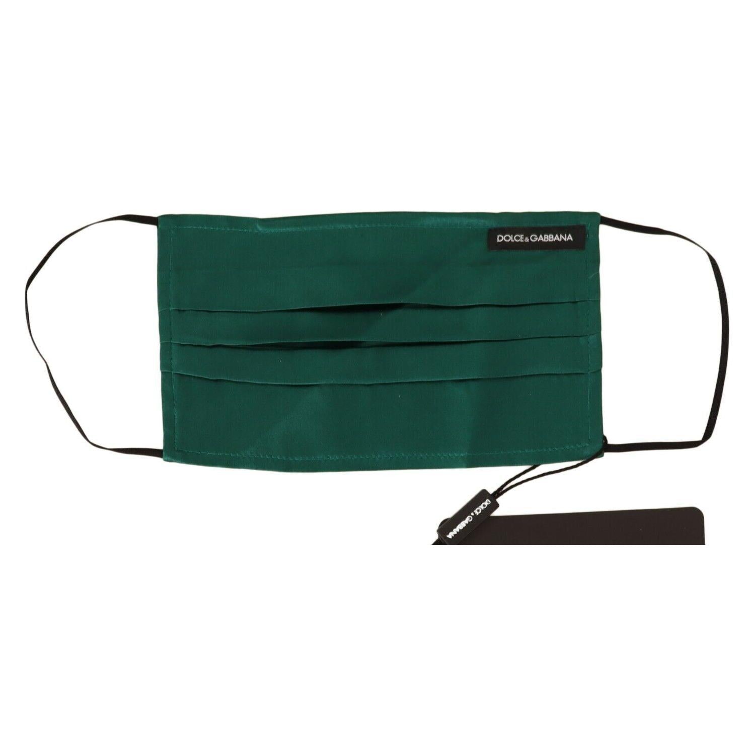 قناع الوجه دولتشي آند غابانا إميرالد حرير مطوي