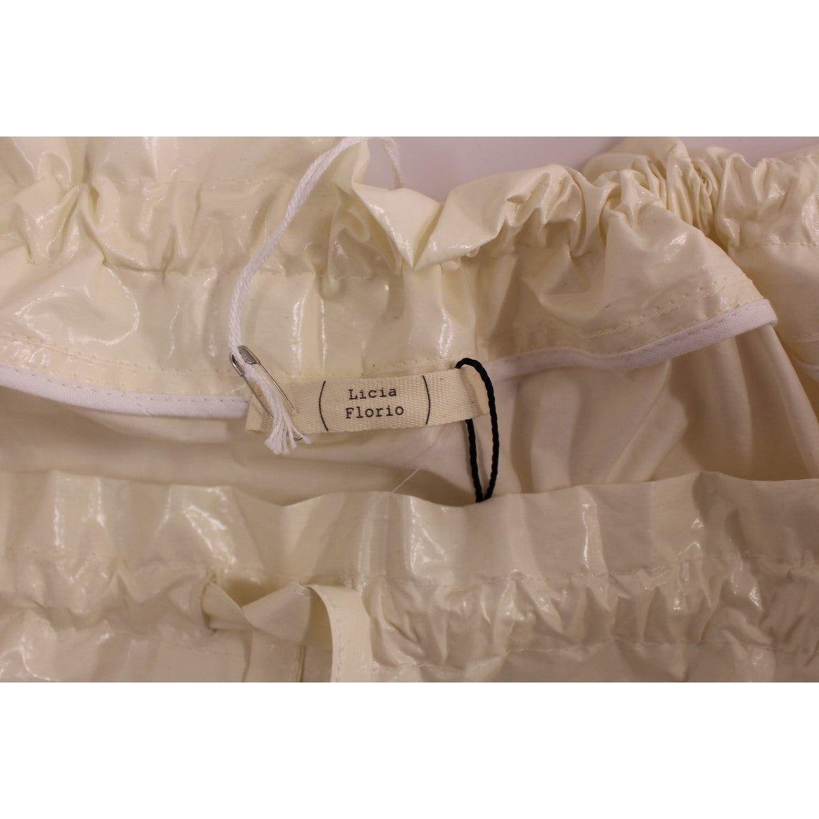 优雅白色系腰裙