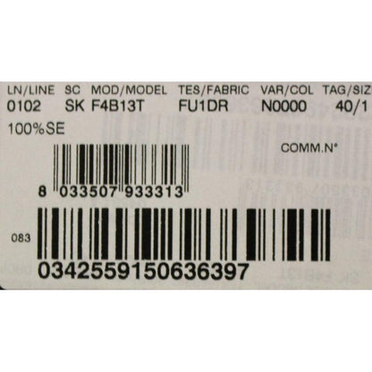 Dolce & Gabbana Black Silk Transparent Above Knees Skirt