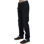 Acht Blue Wash Cotton Denim Straight Fit Jeans SIG30533-1