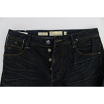 Acht Blue Wash Cotton Denim Straight Fit Jeans SIG30533-1