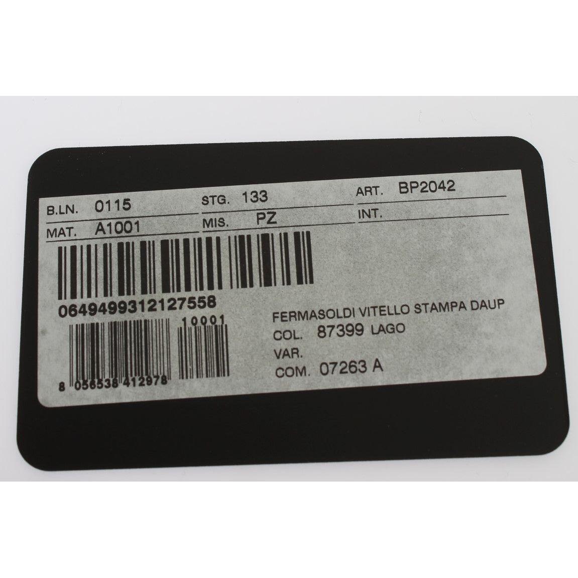 مشبك نقود أنيق من الجلد باللون الأخضر من دولتشي آند غابانا