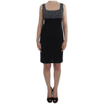 BENCIVENGA Black Stretch Sheath Dress & Sweater Set SIG30869-4